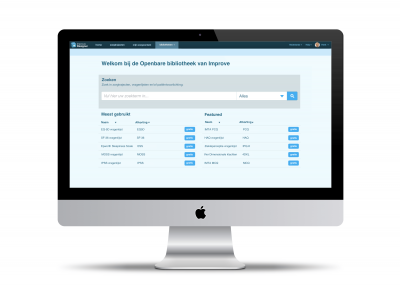 screenshot of Improve App